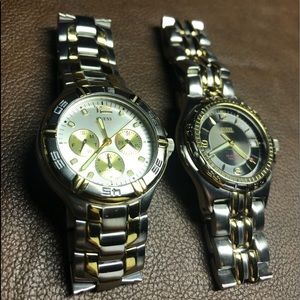 2 Guess Waterpro watches (pair)